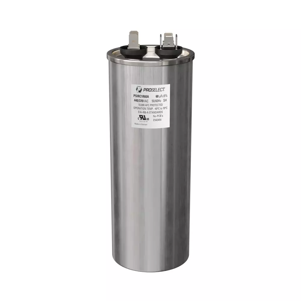 PROSELECT® 60 MFD 440/370V Round Run Capacitor MPN PSIRC1R60A