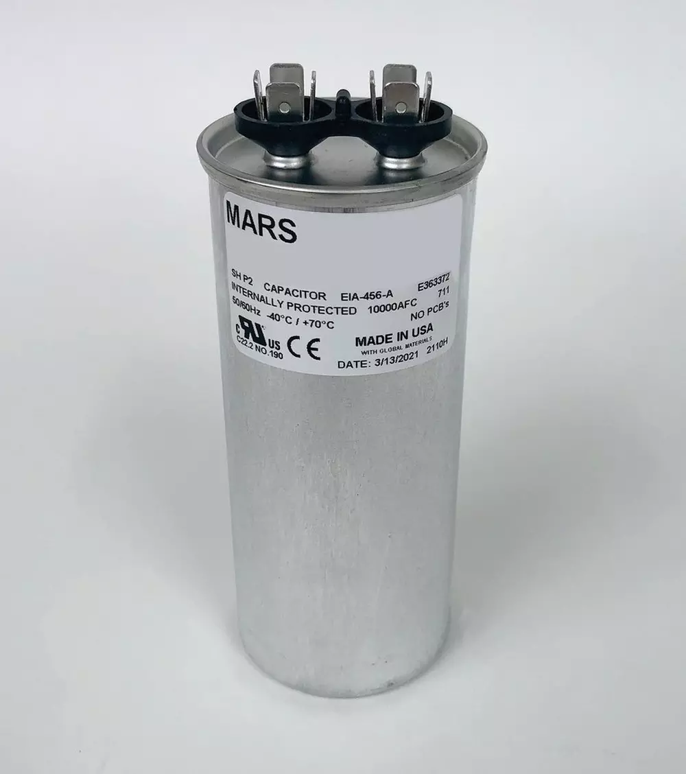 MARS USA 50 MFD 440/370V Round Run Capacitor MPN M14251