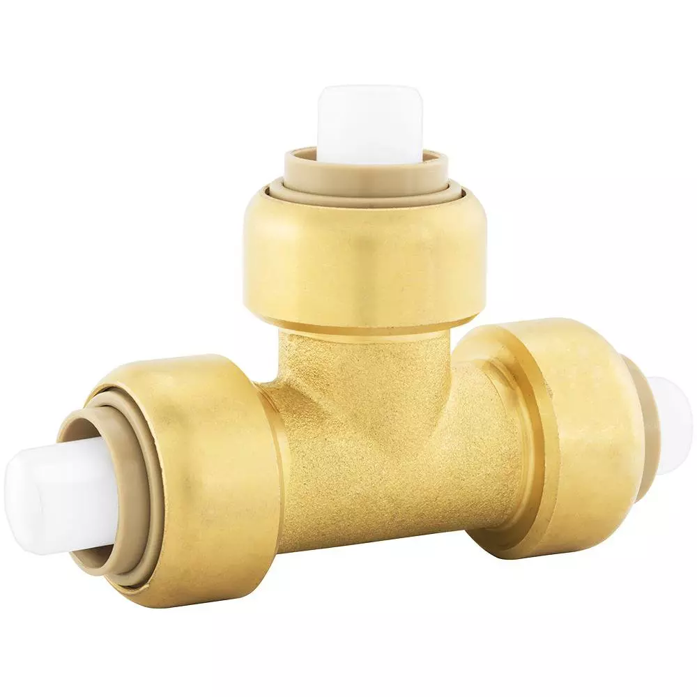 Jones Stephens Plumbite 1 x 1 x 3/4 in. Push On Reducing Tee MPN C77446LF — image 1