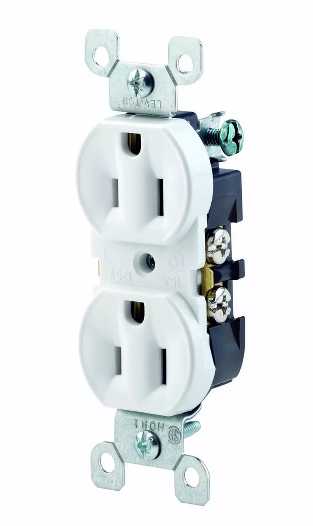 Leviton 15A 125V Duplex Receptacle White MPN 5320-WCP
