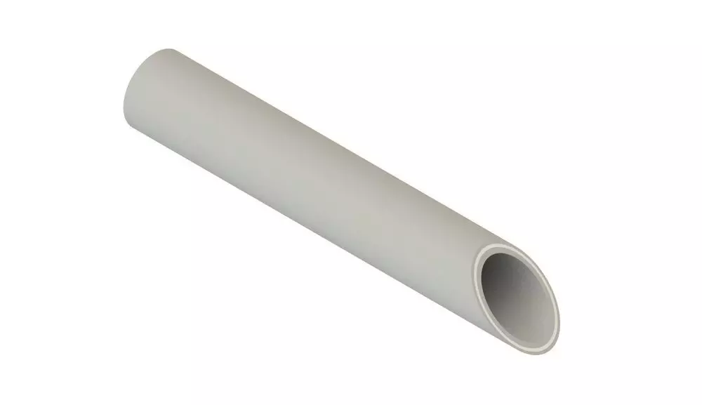 NIRON 1-1/4 in. x 20 ft. PP-RCT Pipe SDR 11 Grey MPN 27TNIRCL4011
