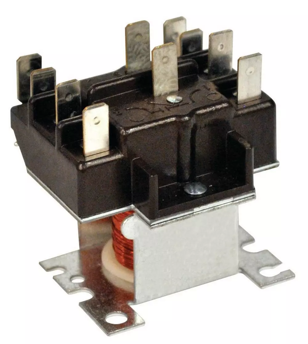 JARD 24V Double Pole Double Throw Relay with Quick-Connect Terminals MPN M92340