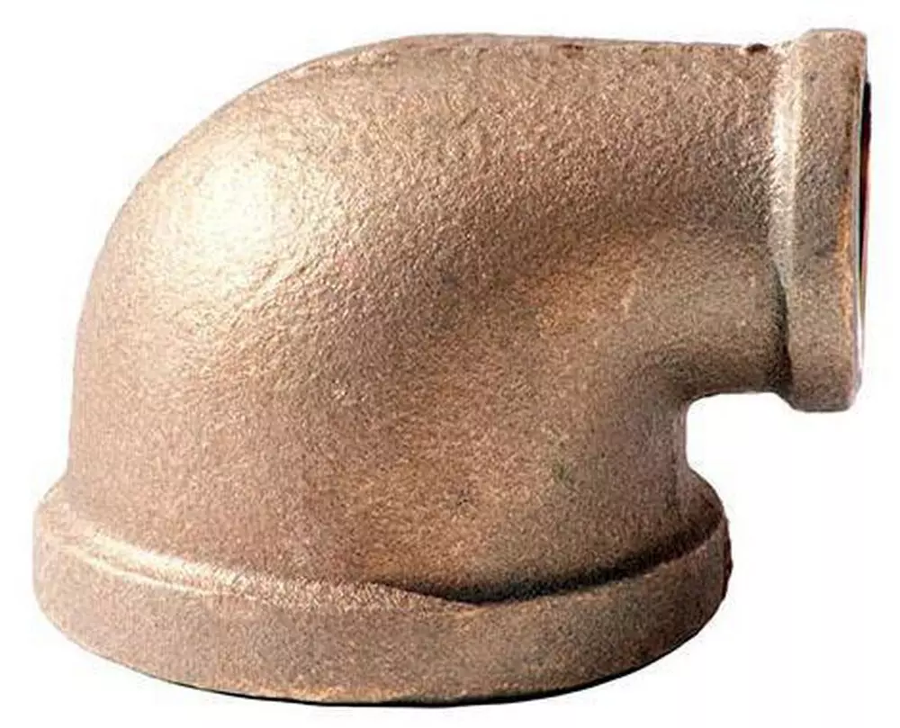 Merit Brass 1 x 1/2 in. FNPT 90° Brass Reducing Elbow MPN XNL101-1608 — image 1