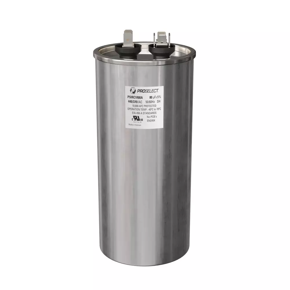 PROSELECT® 80 MFD 440/370V Round Run Capacitor MPN PSIRC1R80A