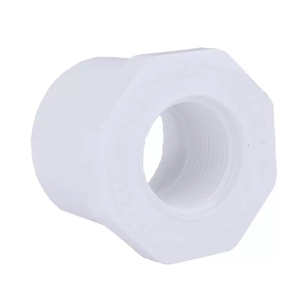 Charlotte Pipe And Foundry 1-1/4 x 3/4 in. PVC Schedule 40 Female Bushing MPN L17944Y — image 1