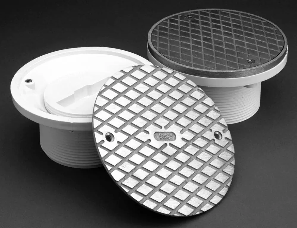PROFLO 3-1/2 in. IPS PVC Adjustable Cleanout w/ Brass Cover MPN PF42816 — image 1
