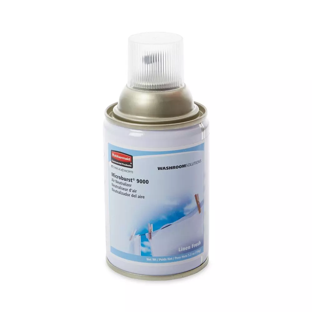Rubbermaid Microburst 9000 Linen Fresh Refill 5.25 oz MPN FG4012441
