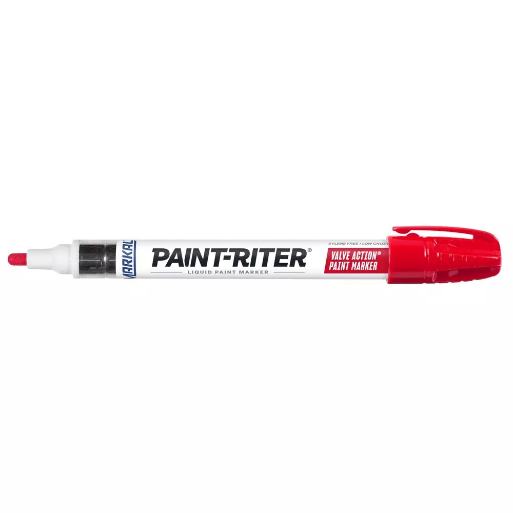 MARKAL Valve Action 1/8 in. Paint Marker Red MPN 96822