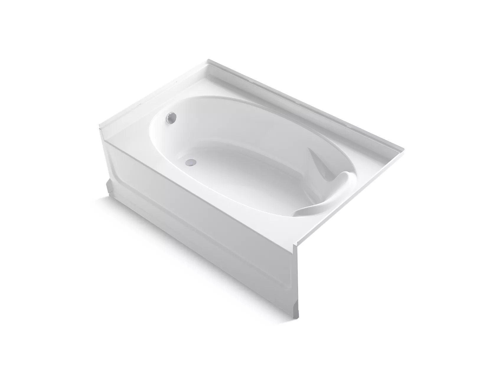 STERLING Ensemble 60x36 Soaker Alcove Bathtub Left Drain White MPN 71101112-0
