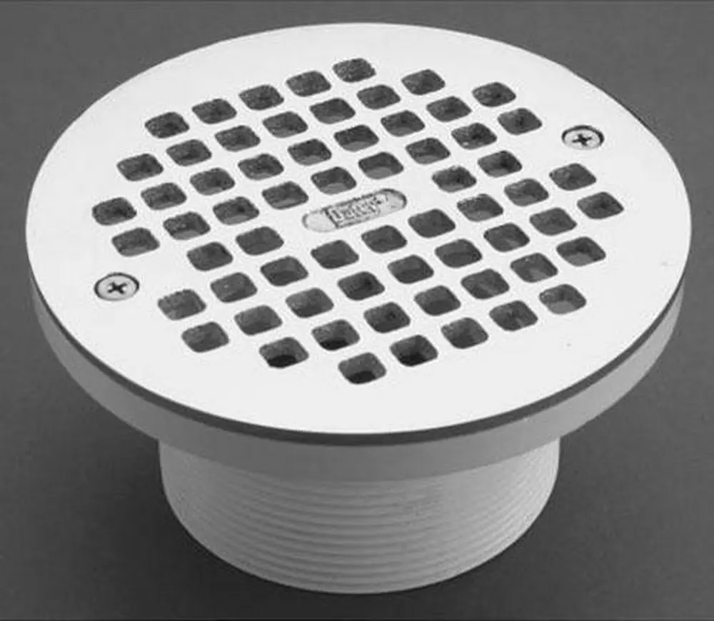 PROFLO 6 in. IPS Plastic Drain Top in Nickel MPN 42889 — image 1