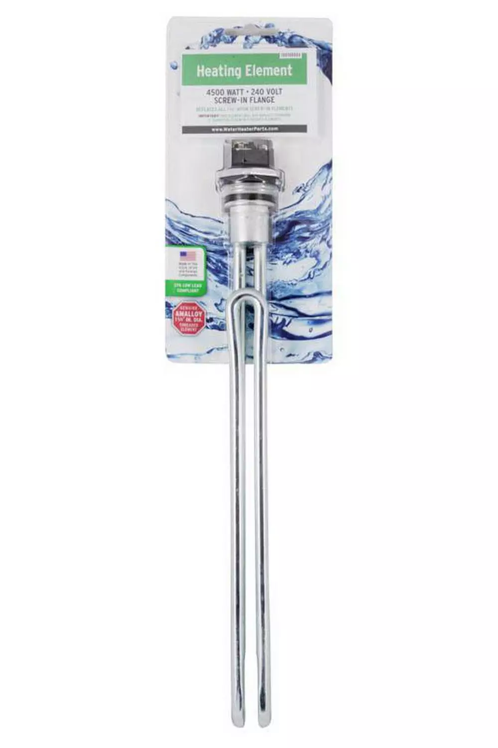 PROSELECT® 4.5kW 240V Screw-In Low Density Water Heater Element MPN 100108805