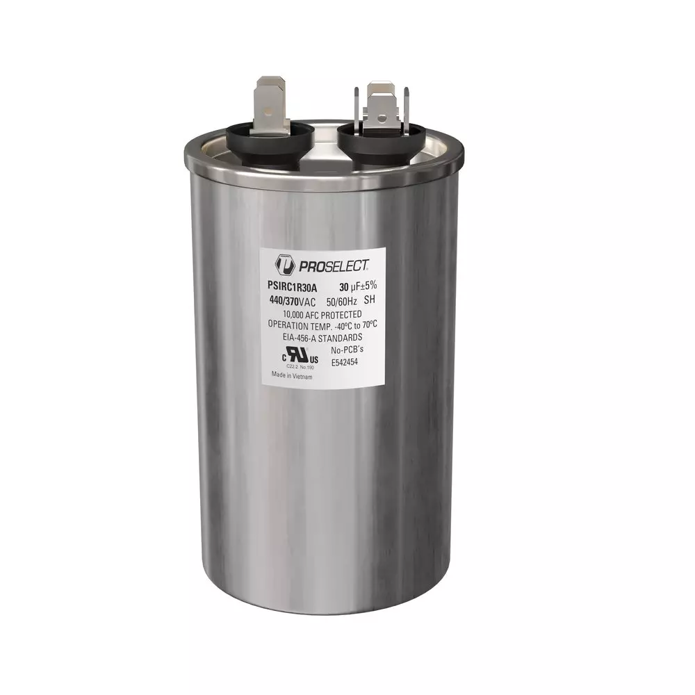 PROSELECT® 30 MFD 440/370V Round Run Capacitor MPN PSIRC1R30A