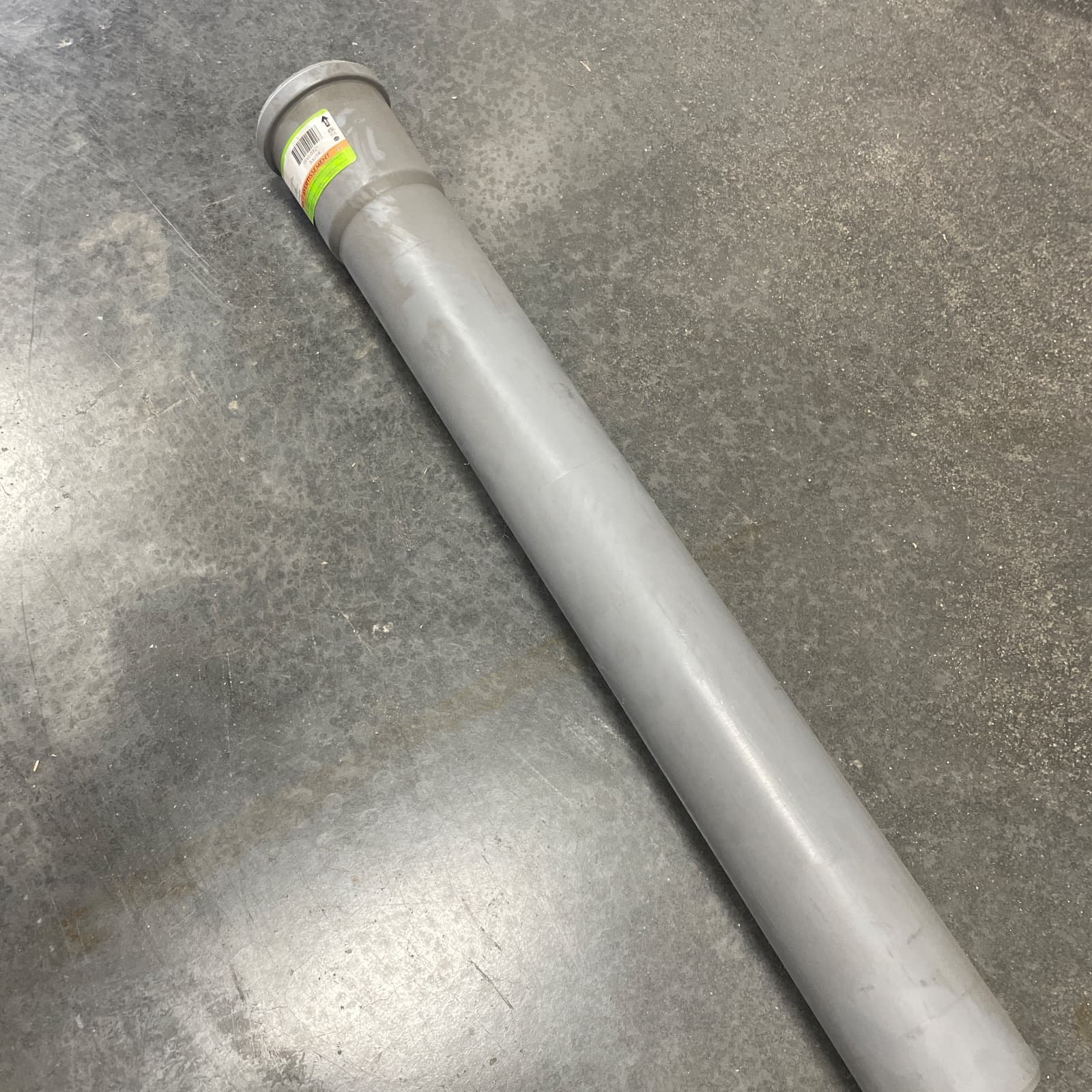 CENTROTHERM ECO SYSTEMS InnoFlue 3 in. x 24 in. Plastic Straight Gas Vent Pipe MPN ISVL032