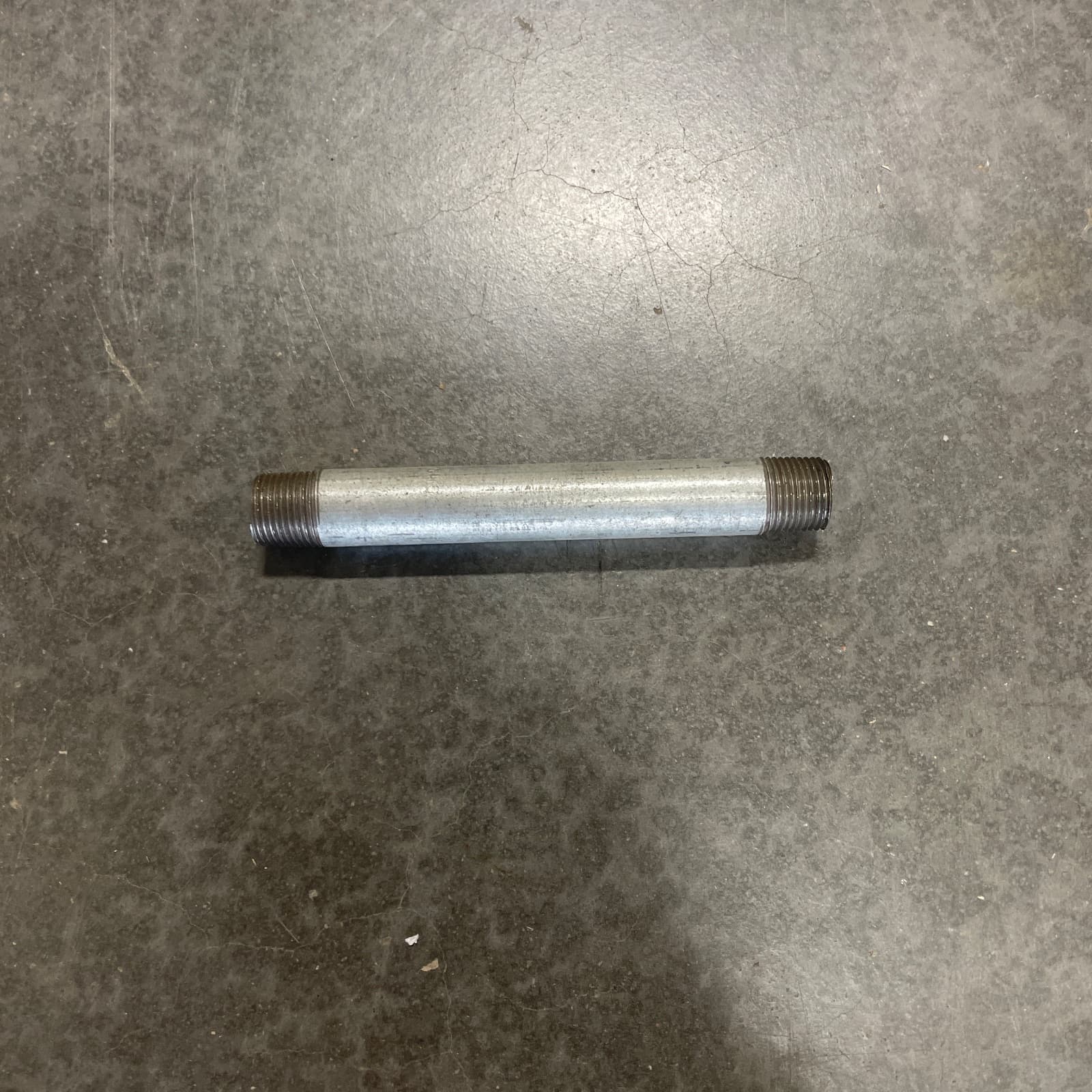 Global 3/8 x 5 in. Galvanized Steel Welded Nipple Schedule 40 MPN MN-ZNG025 — image 1