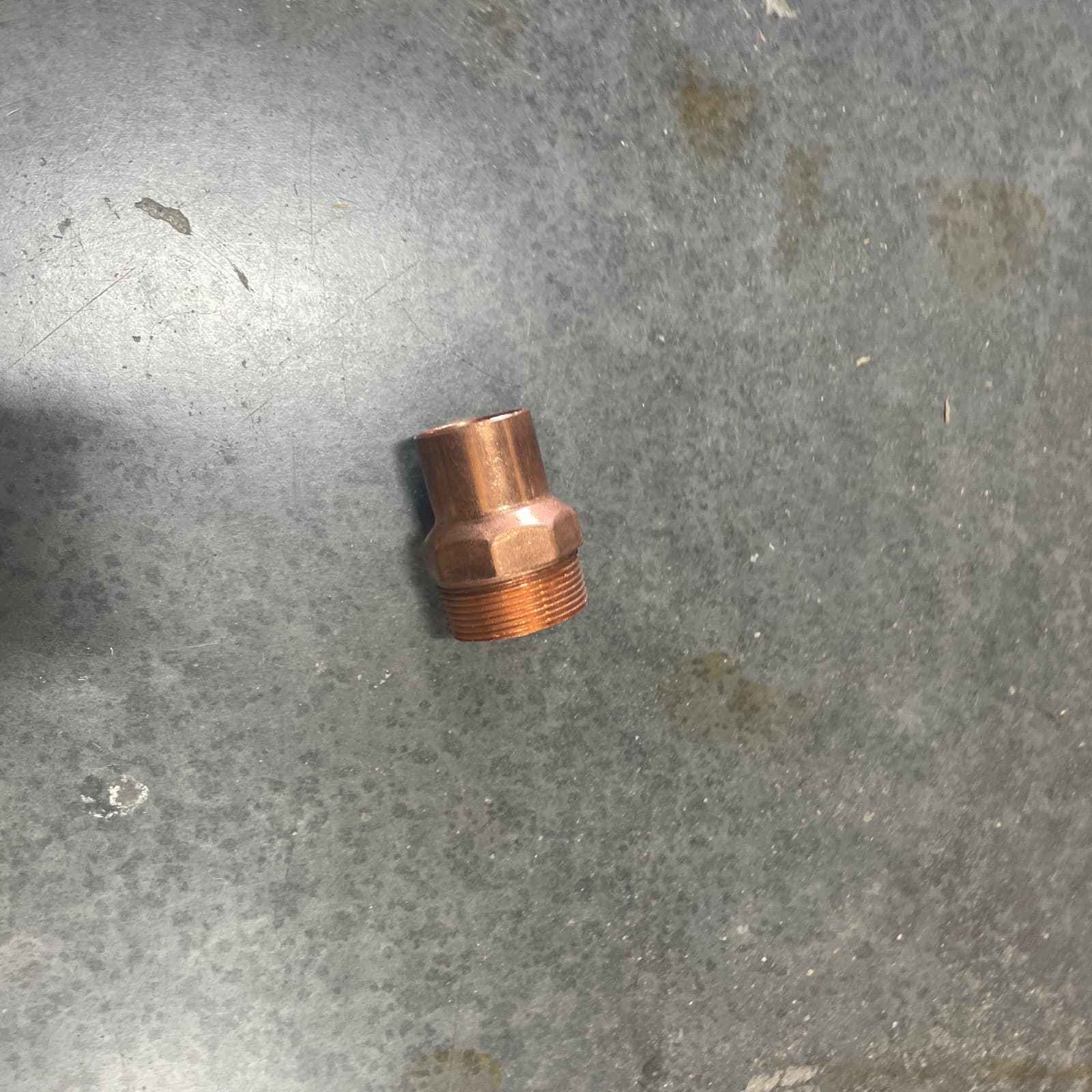 Nibco 1-1/4 x 1-1/2 in. Wrot Copper Male Adapter MPN 9031800