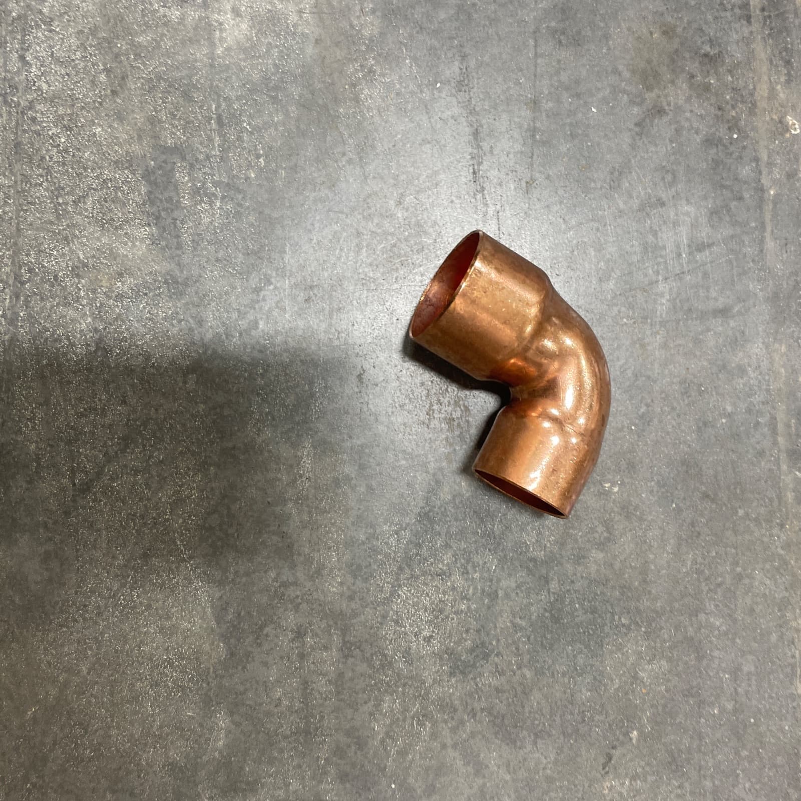 Nibco 1-1/2 x 1-1/4 in. Wrot Copper 90° Elbow MPN 9056200 — image 1