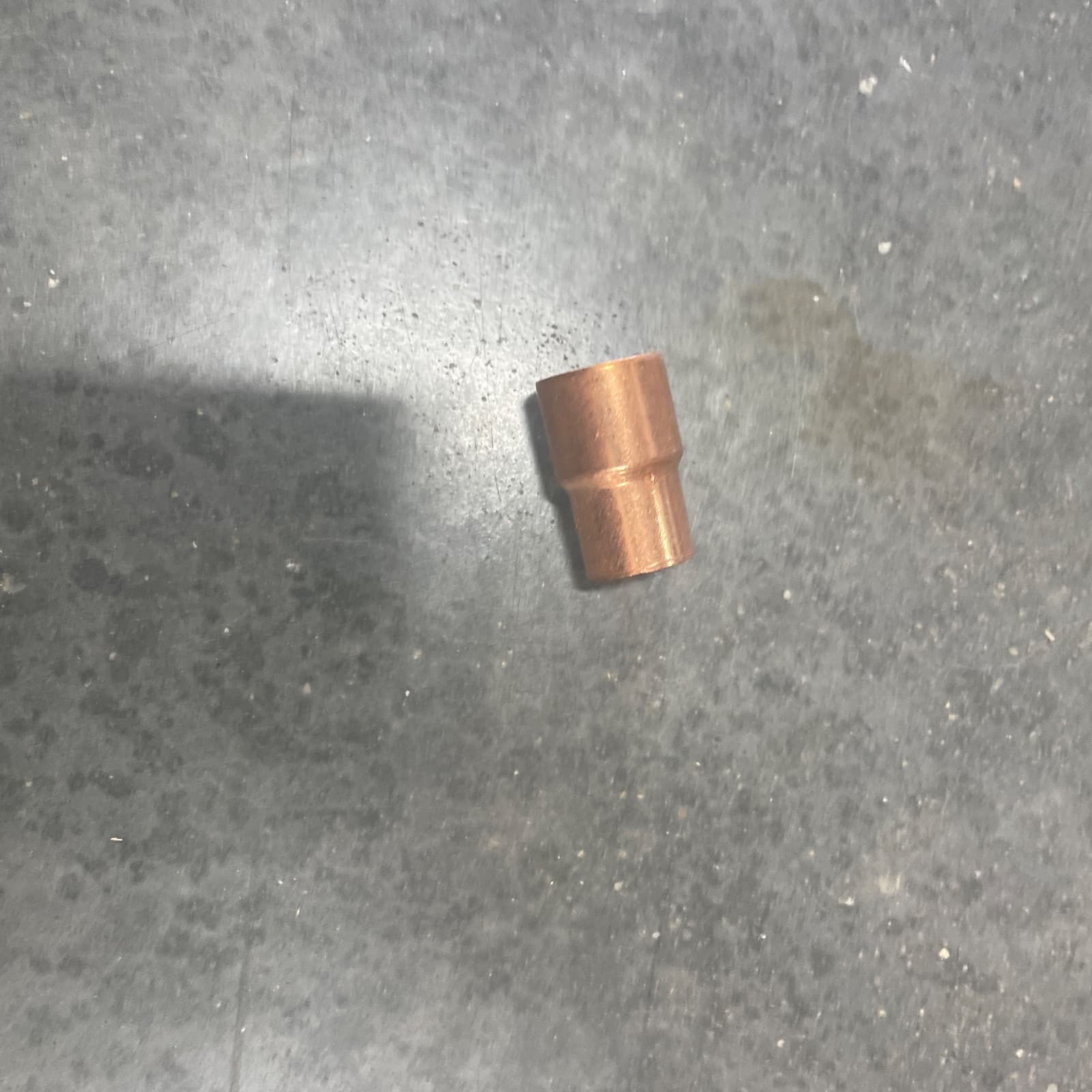 Nibco 5/8 x 1/2 in. Wrot Copper Coupling, Female Sweat MPN W 01029 — image 1