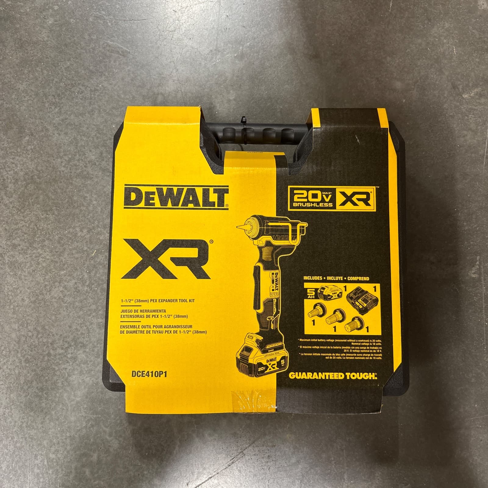 DEWALT 20V MAX XR 1-1/2 in. PEX Expander Kit MPN DCE410P1 — image 1