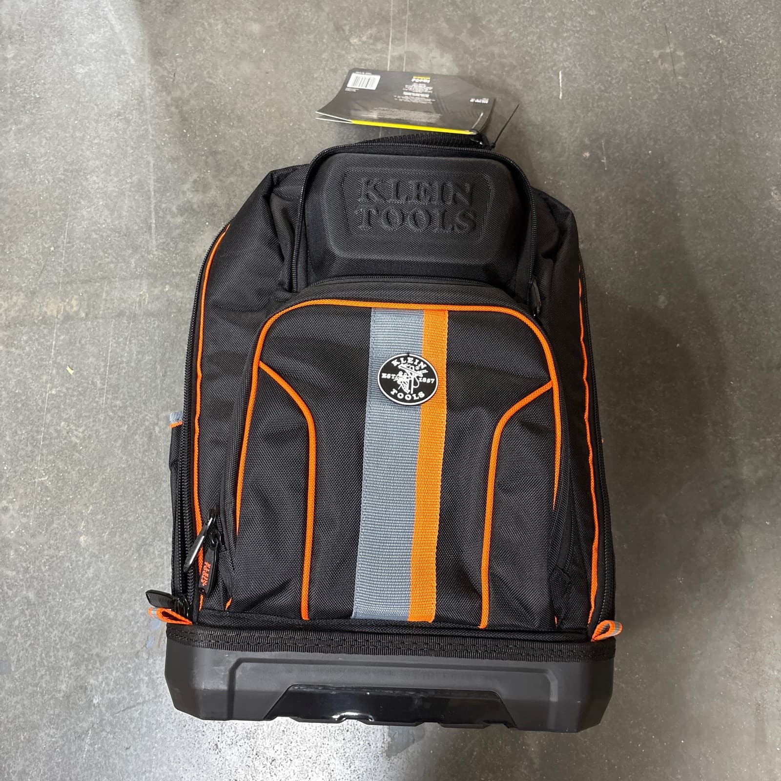 Klein Tools Tradesman Pro XL Tool Bag Backpack with USB Charging MPN 62800BP — image 1