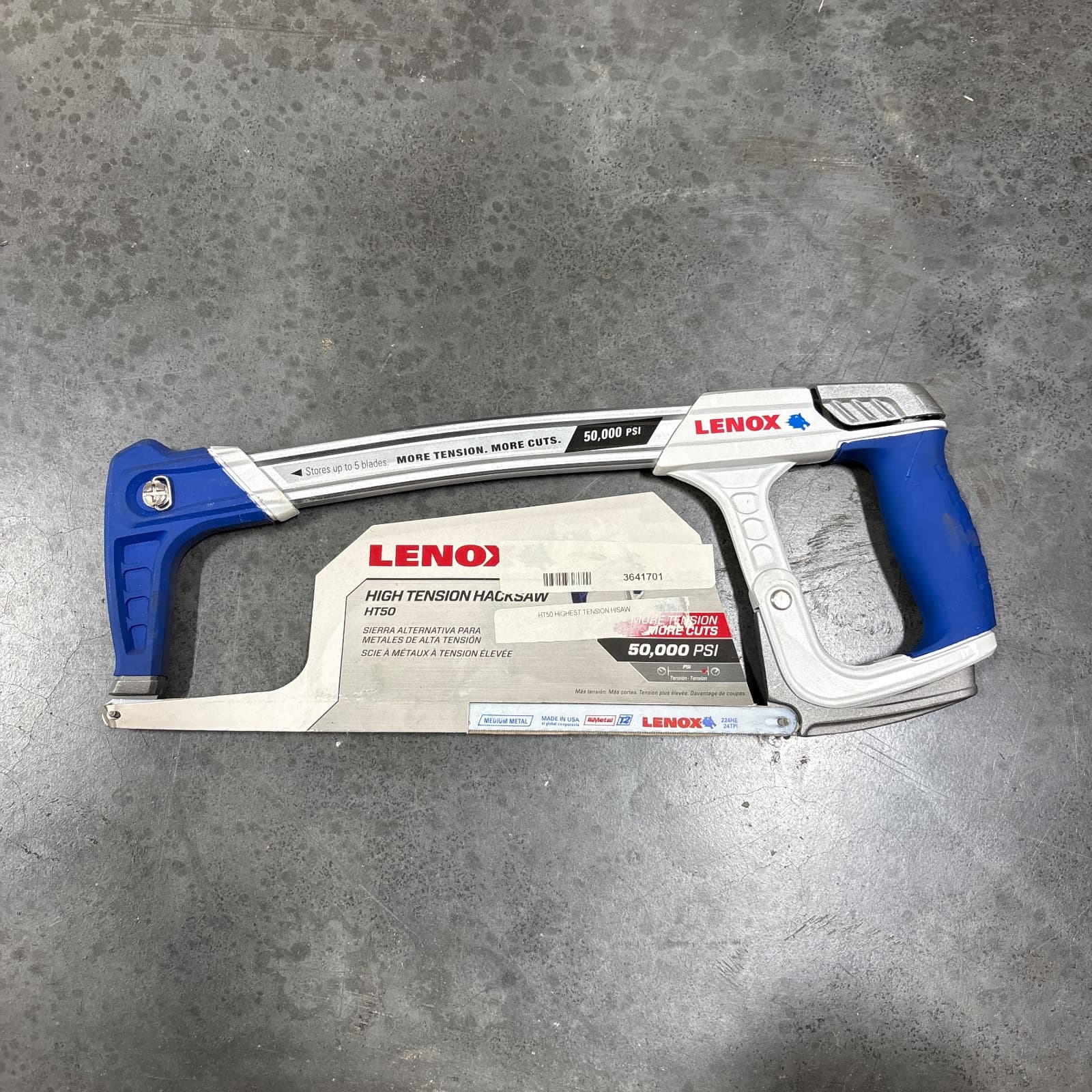 Lenox 12 in. 24 TPI Hacksaw with High-Tension I-Beam MPN 12132