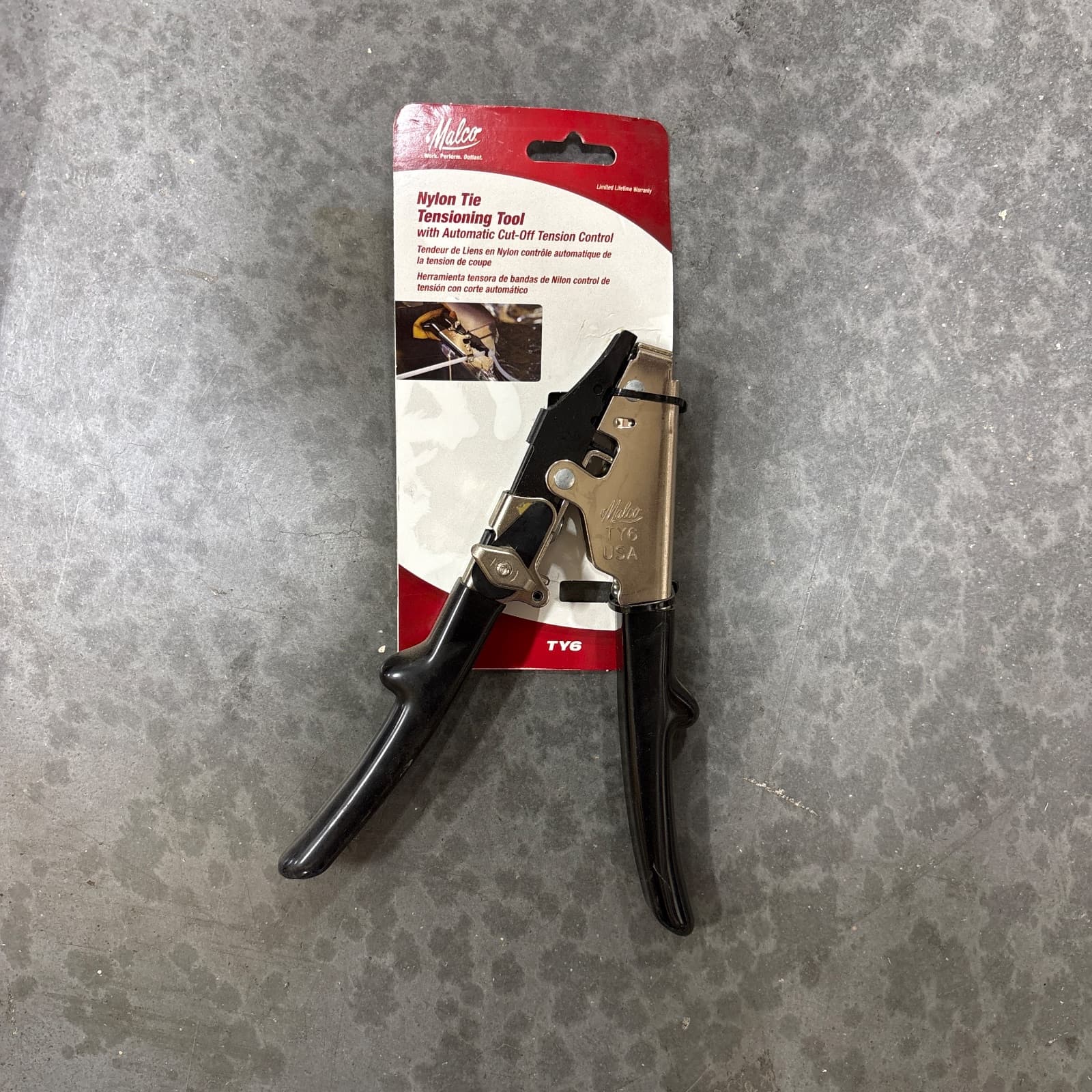 MALCO 8-1/2 in. Tensioning Tool for Nylon Cable Ties MPN TY6 — image 1