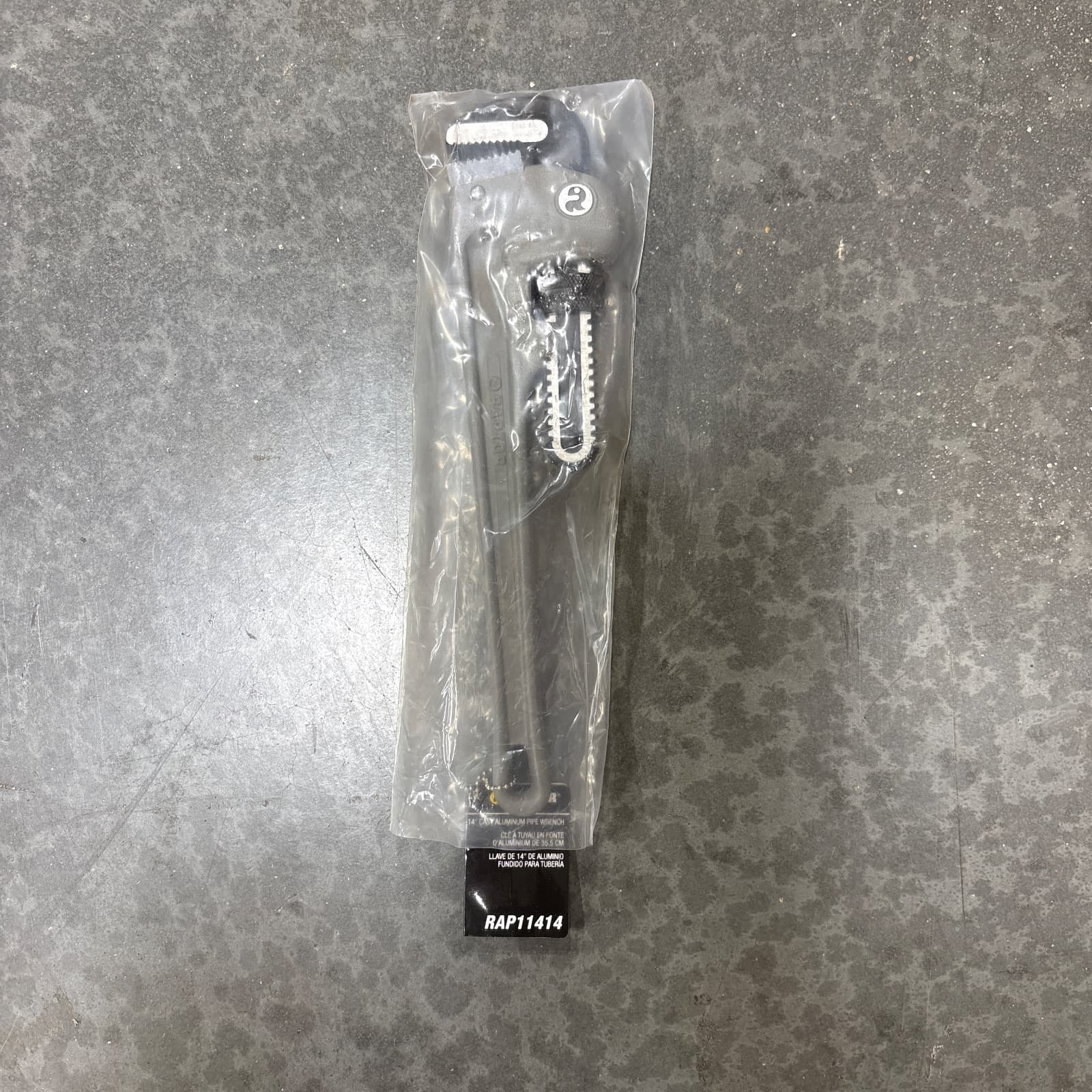 RAPTOR 14 in. Aluminum Pipe Wrench, 2 in. Capacity MPN RAP11414