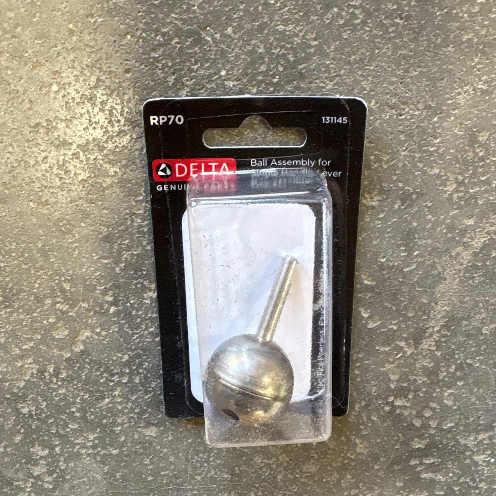 Delta Lever Handle Ball Assembly, Stainless Steel MPN 131145
