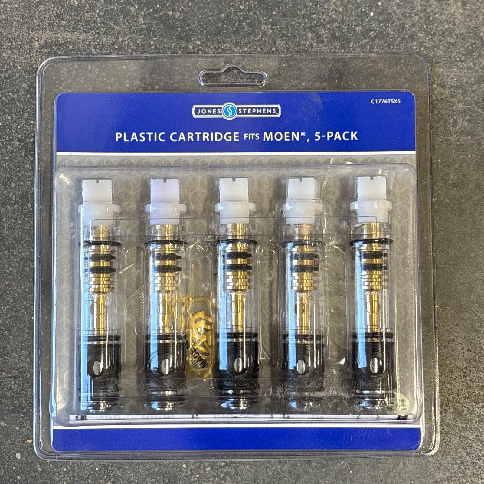 Jones Stephens Moen Magnum Faucet Cartridge (Pack of 5) MPN C1776TSX5