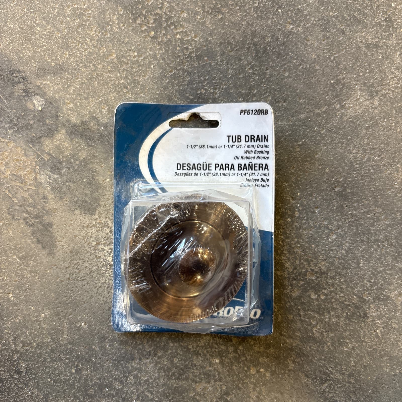 PROFLO® Brass Disposer Flange & Stopper, Oil Rubbed Bronze MPN PF162ORB
