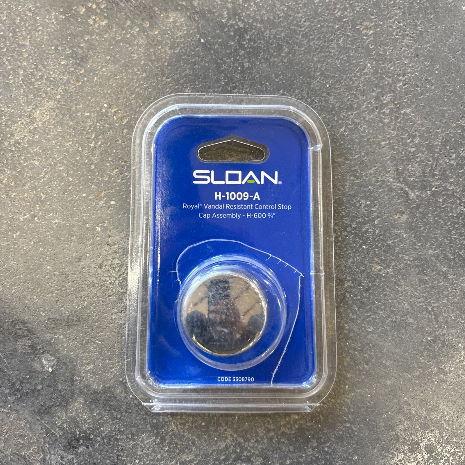 Sloan Stop Cap Assembly 3/4" Polished Chrome H-1009-A MPN 130756