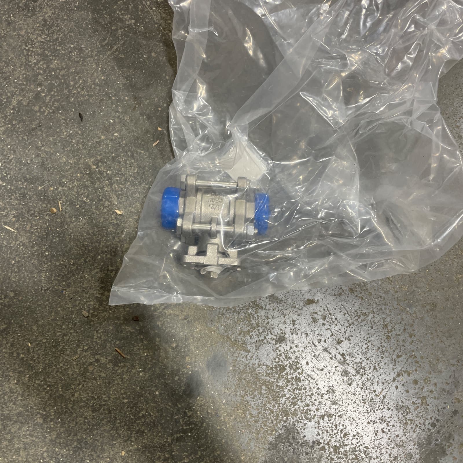 FNW 1/2" Stainless Steel Full Port Socket Weld 1000# Ball Valve MPN FNW310AMSWD — image 1